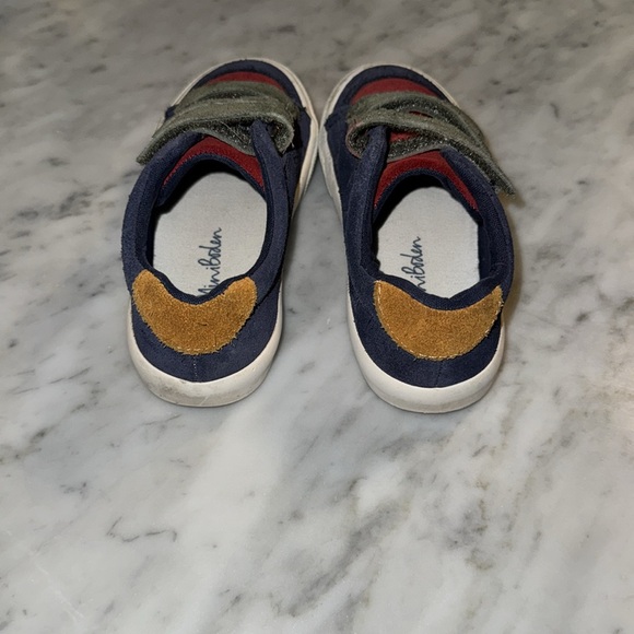 Mini Boden suede Velcro shoe - Picture 3 of 5